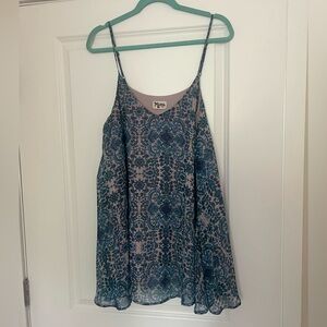 Show Me Your Mumu Pink and Blue Dress